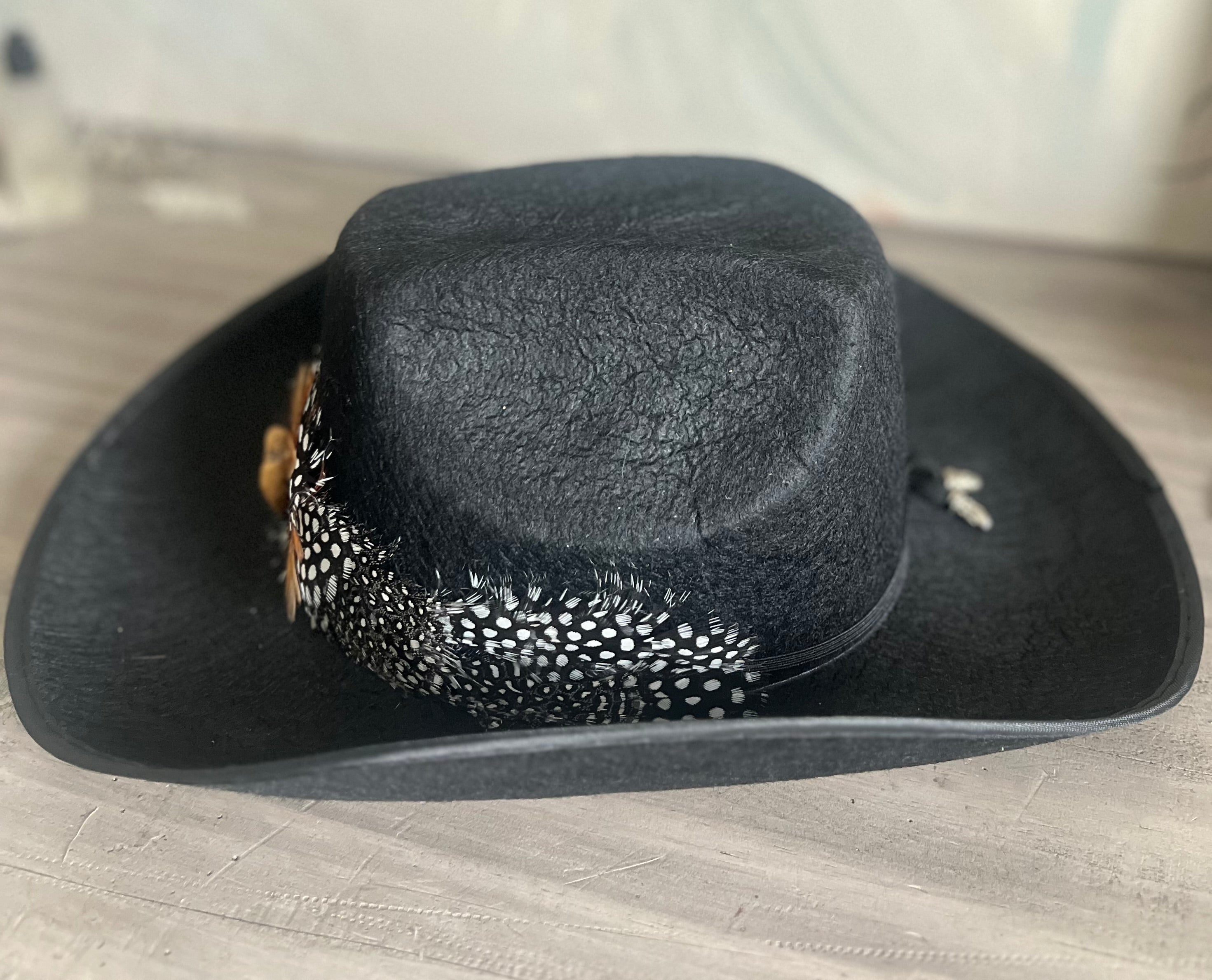Heart Rock Kids Cowboy Hat | Feather Band