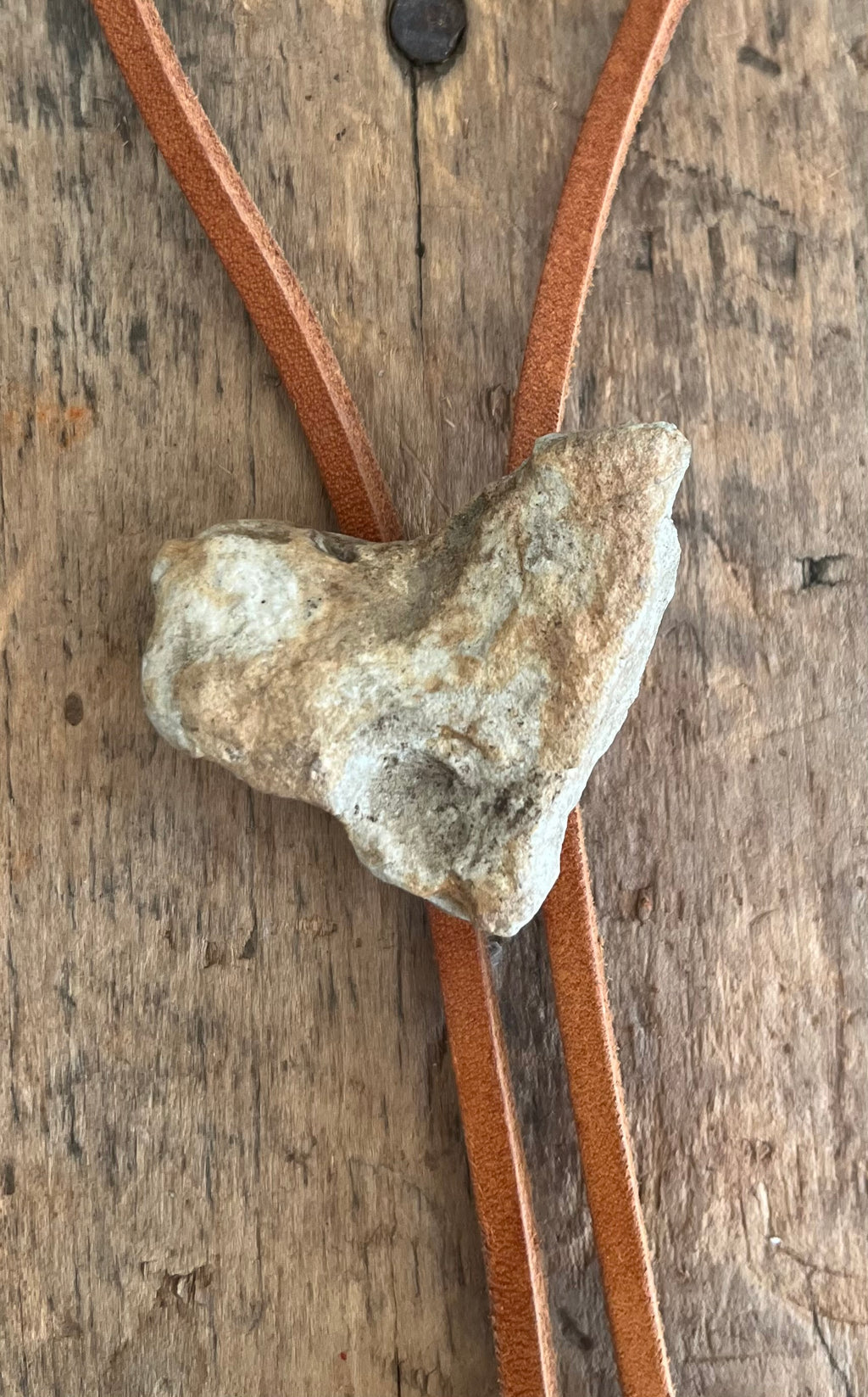 Heart Rock Bolo Tie