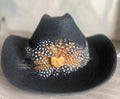 Heart Rock Kids Cowboy Hat | Feather Band
