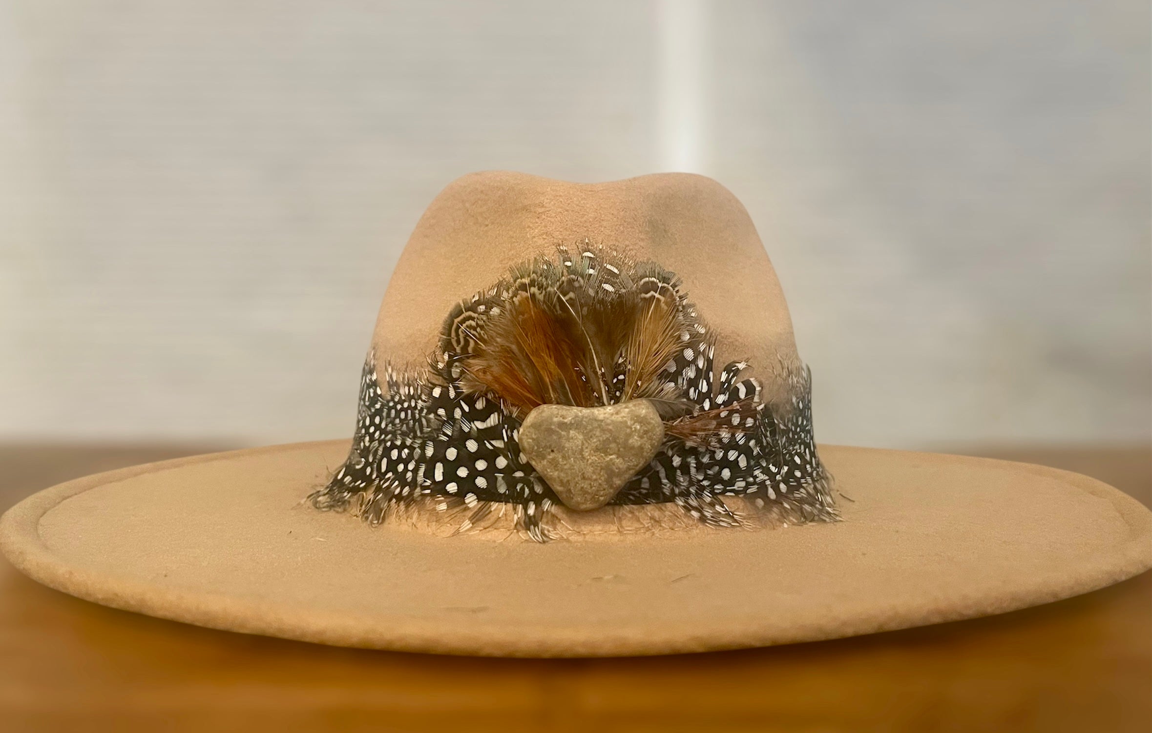 Heart Rock Hat Band