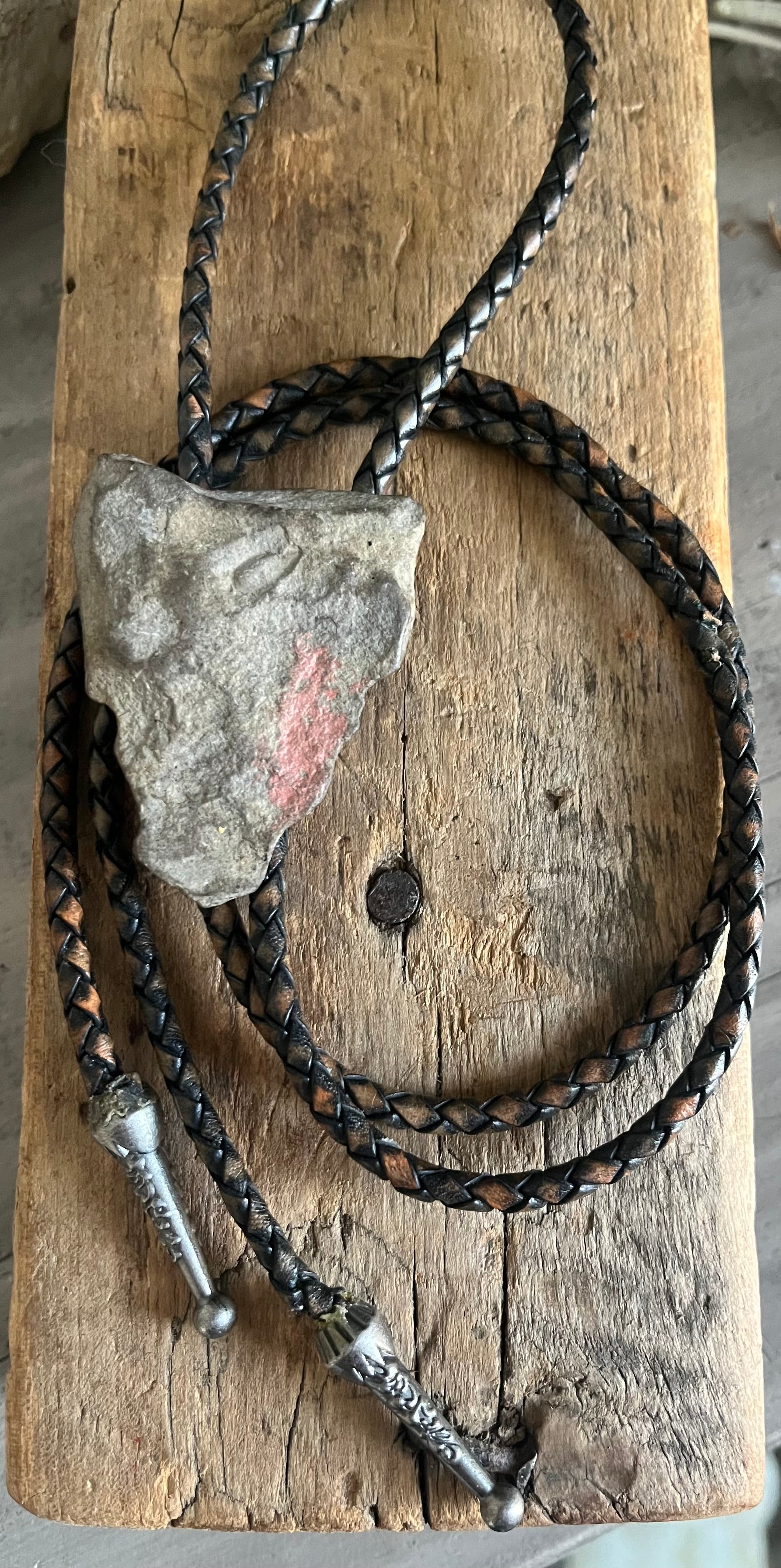Heart Rock Bolo Tie