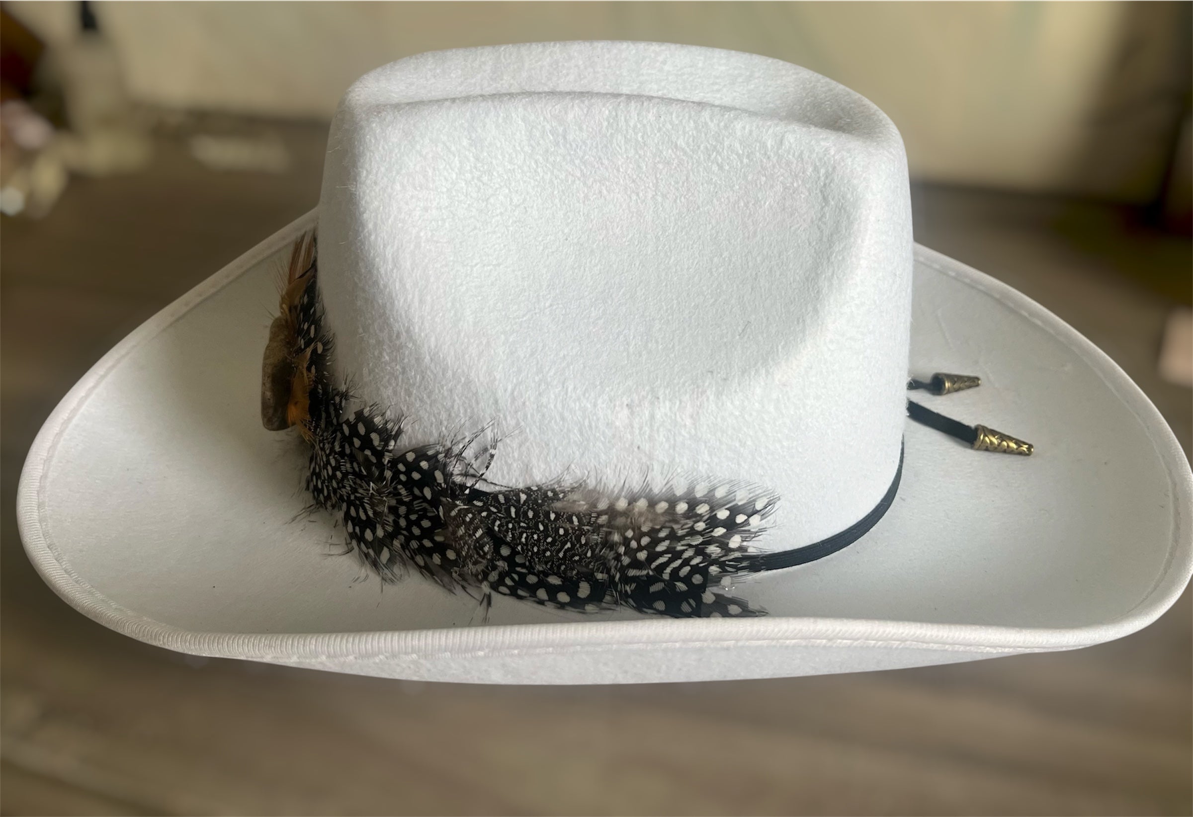 Heart Rock Kids Cowboy Hat | Feather Band