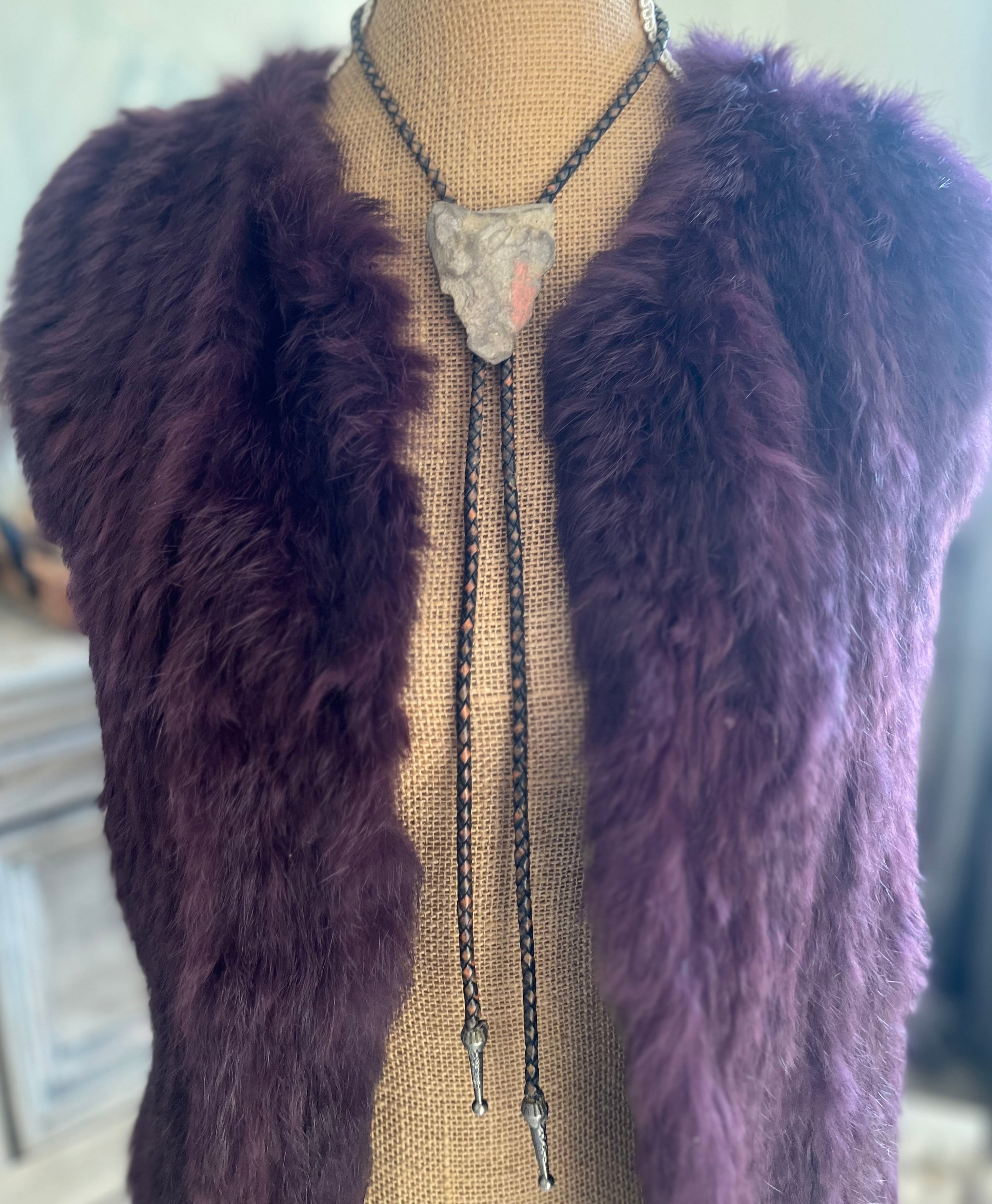 Heart Rock Bolo Tie
