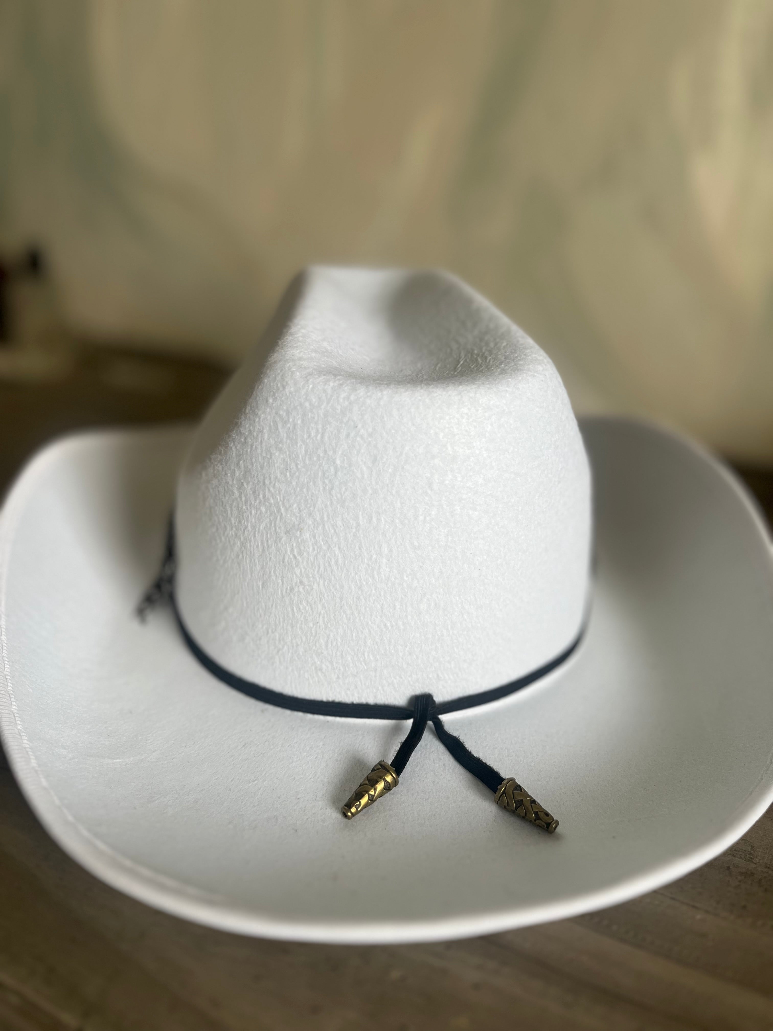 Heart Rock Kids Cowboy Hat | Feather Band